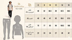 جدول مقاسات موديل كود 1226