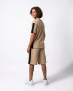 ترنج أولادي صيفي Urban Stripe - طقم قطن قطعتين - مقاسات 6 إلى 16