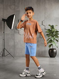 ترنج أولادي صيفي Cool Contrast - طقم خروج - مقاسات 6 إلى 10